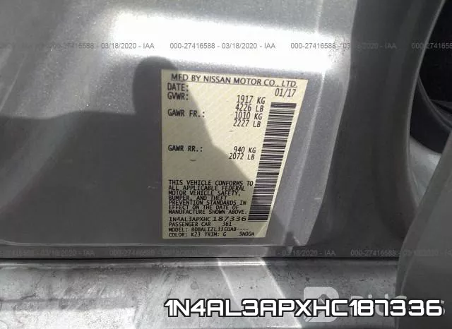 1N4AL3APXHC187336 фото 10