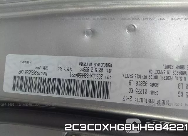 2C3CDXHG8HH584221 фото 10