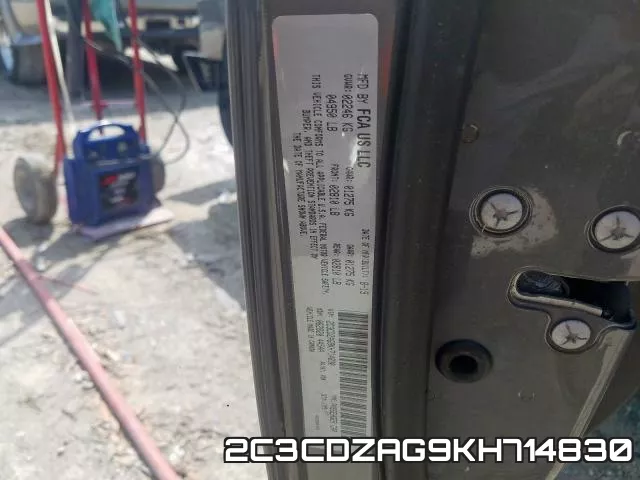 2C3CDZAG9KH714830 фото 2