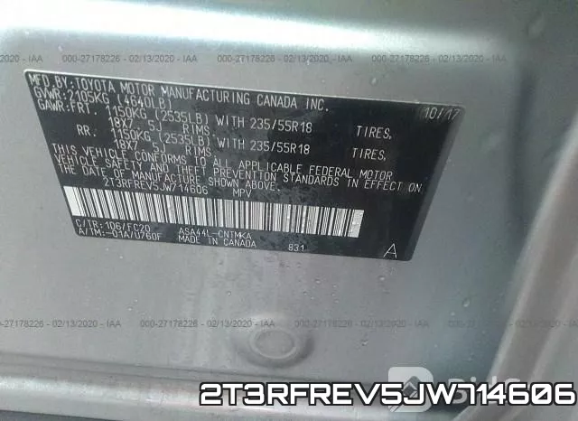2T3RFREV5JW714606 фото 10
