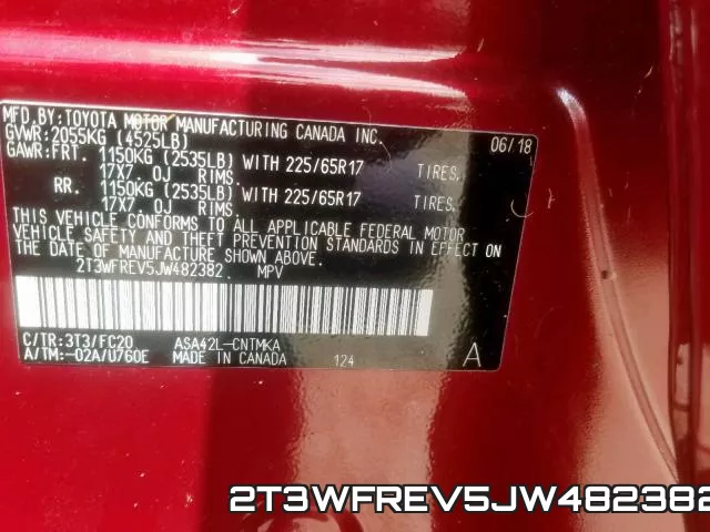 2T3WFREV5JW482382 фото 2