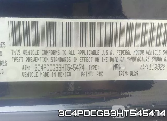 3C4PDCGB3HT545474 фото 10