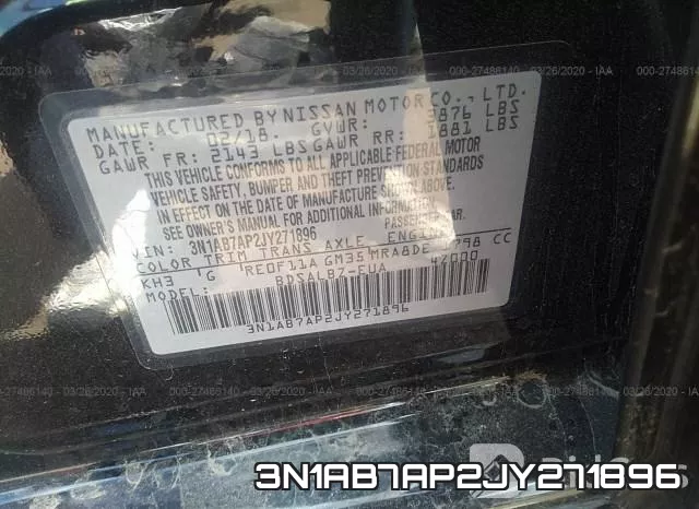3N1AB7AP2JY271896 фото 10