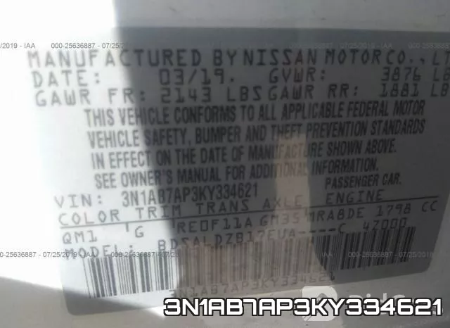 3N1AB7AP3KY334621 фото 10