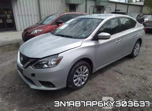 3N1AB7AP6KY303637 фото 3