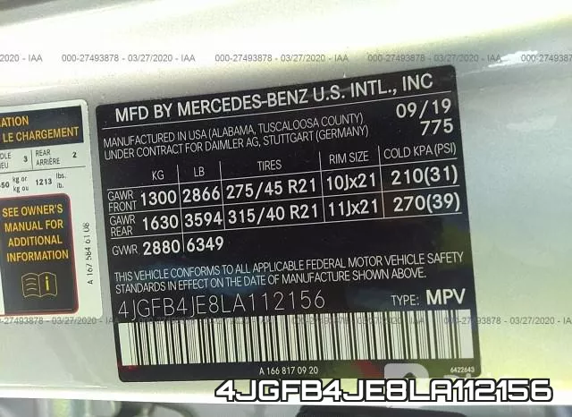 4JGFB4JE8LA112156 фото 10