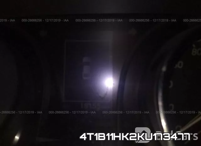 4T1B11HK2KU173477 фото 8