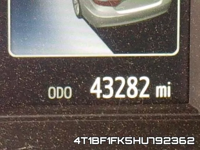 4T1BF1FK5HU792362 фото 9