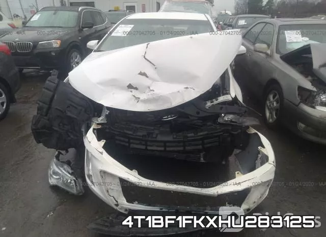 4T1BF1FKXHU283125 фото 7