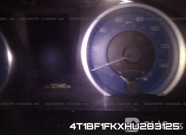 4T1BF1FKXHU283125 фото 8