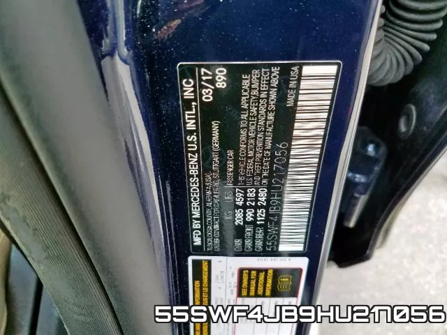 55SWF4JB9HU217056 фото 2