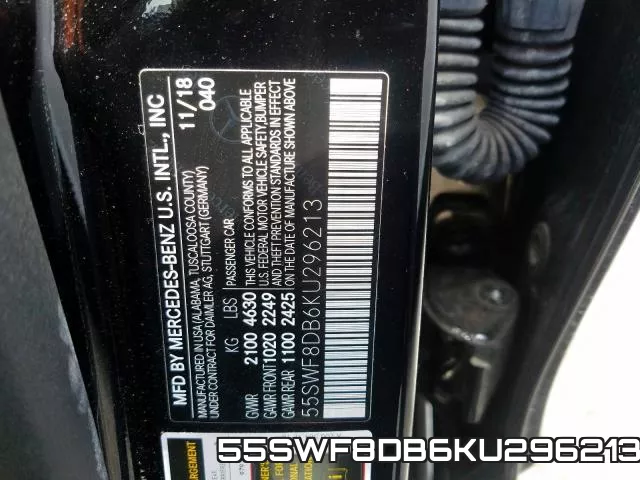 55SWF8DB6KU296213 фото 2