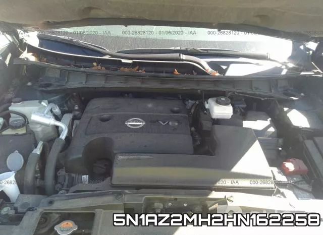 5N1AZ2MH2HN162258 фото 2