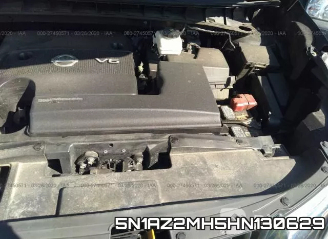 5N1AZ2MH5HN130629 фото 2