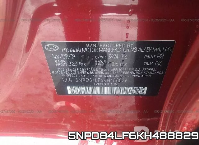 5NPD84LF6KH488829 фото 10