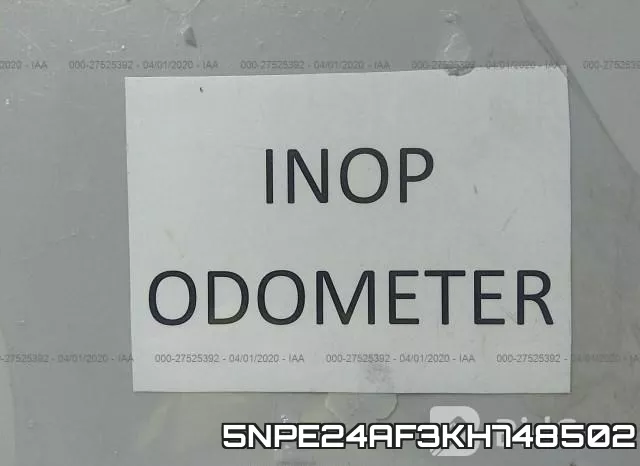 5NPE24AF3KH748502 фото 8