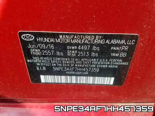 5NPE34AF7HH457359 фото 2
