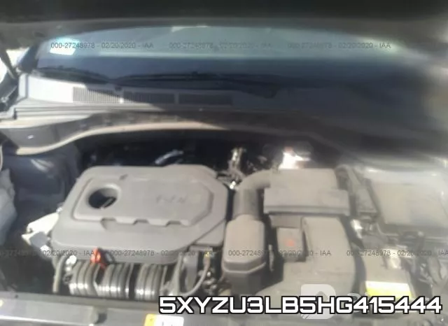 5XYZU3LB5HG415444 фото 2