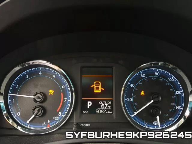 5YFBURHE9KP926245 фото 9