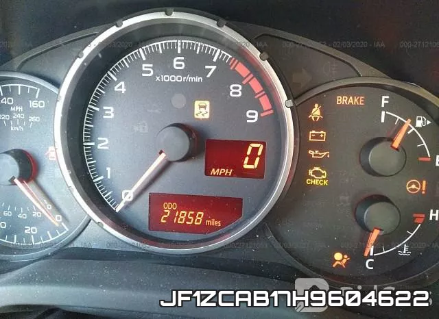 JF1ZCAB17H9604622 фото 8