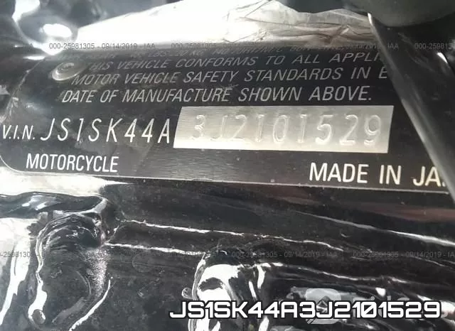 JS1SK44A3J2101529 фото 2