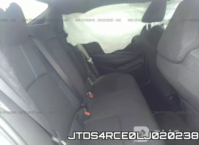 JTDS4RCE0LJ020238 фото 9