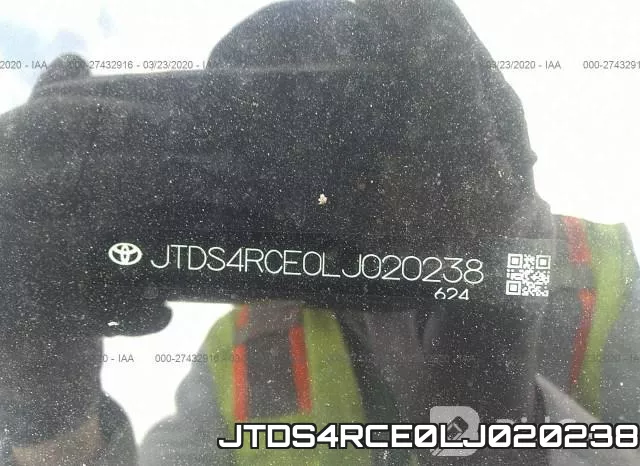 JTDS4RCE0LJ020238 фото 10