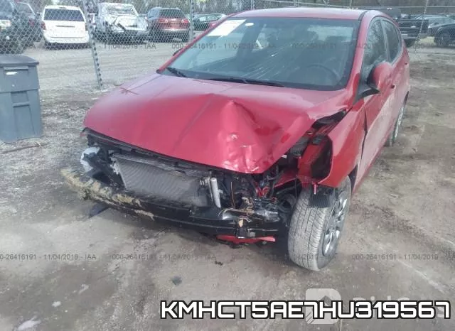 KMHCT5AE7HU319567 фото 7