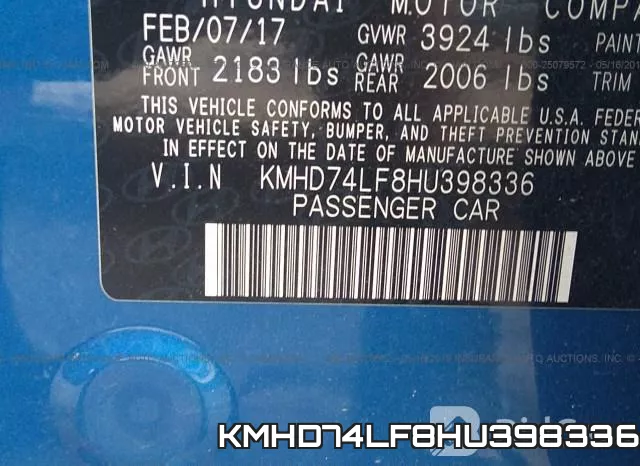 KMHD74LF8HU398336 фото 10