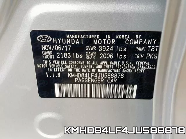 KMHD84LF4JU588878 фото 2