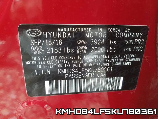 KMHD84LF5KU780361 фото 2