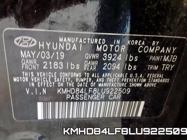 KMHD84LF8LU922509 фото 2