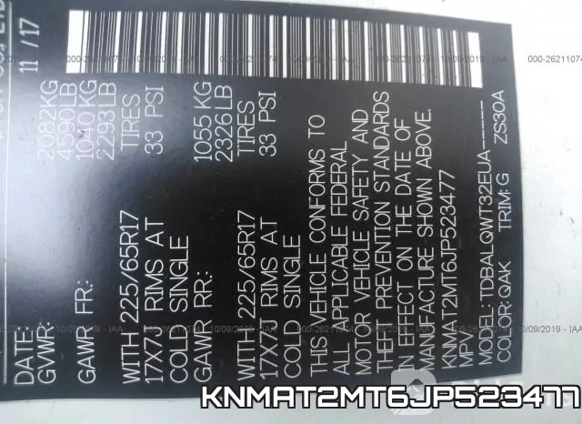 KNMAT2MT6JP523477 фото 10