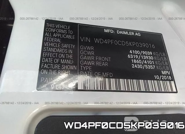 WD4PF0CD5KP039016 фото 10