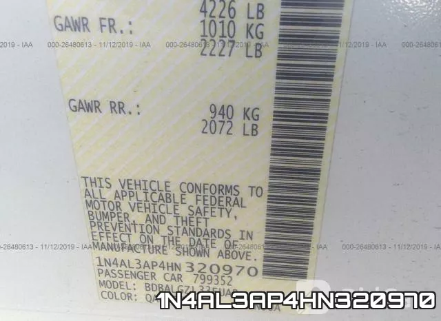 1N4AL3AP4HN320970 фото 10