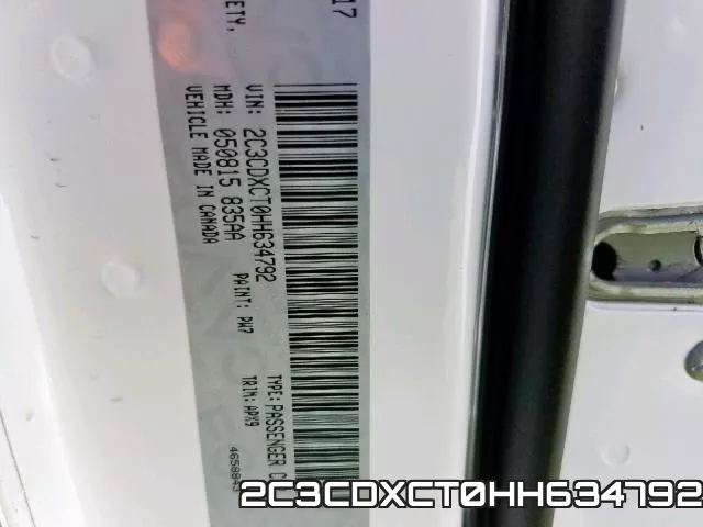 2C3CDXCT0HH634792 фото 2