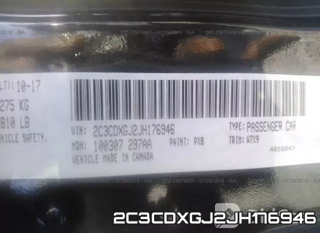 2C3CDXGJ2JH176946 фото 10
