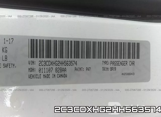 2C3CDXHG2HH563574 фото 10