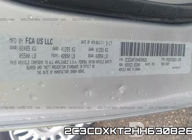 2C3CDXKT2HH630826 фото 10