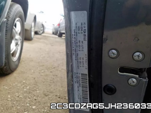 2C3CDZAG5JH236033 фото 2
