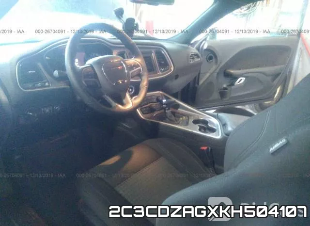 2C3CDZAGXKH504107 фото 6