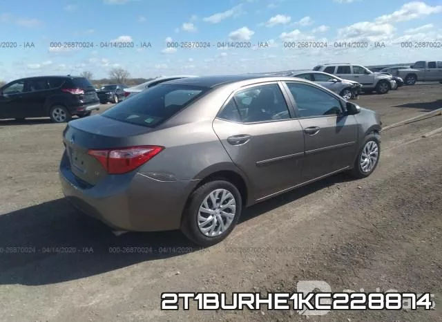 2T1BURHE1KC228874 фото 5