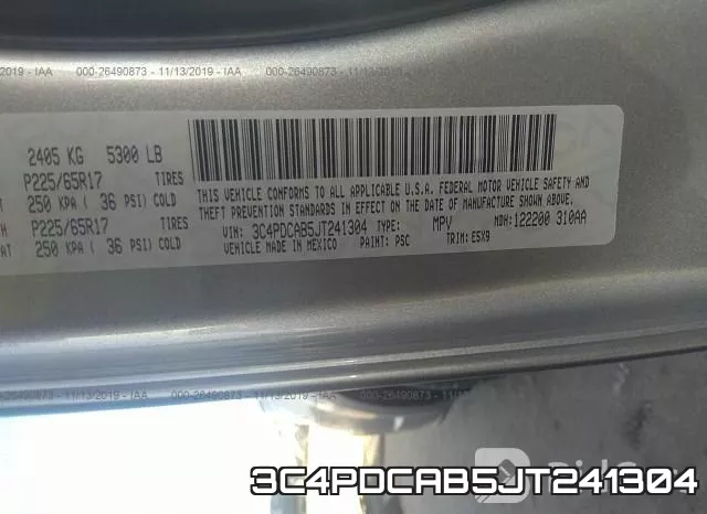 3C4PDCAB5JT241304 фото 10