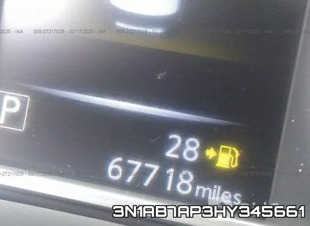 3N1AB7AP3HY345661 фото 8