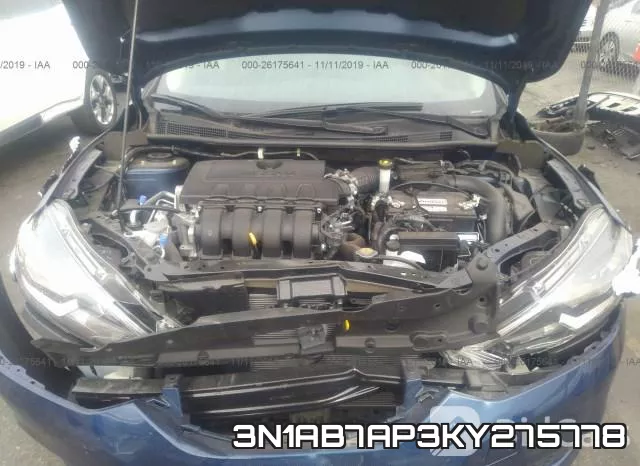 3N1AB7AP3KY275778 фото 2