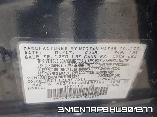 3N1CN7AP8HL901377 фото 2