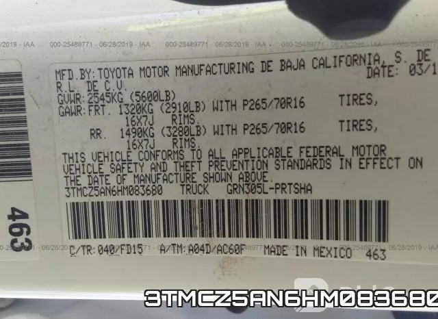 3TMCZ5AN6HM083680 фото 10