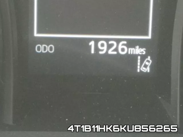 4T1B11HK6KU856265 фото 9