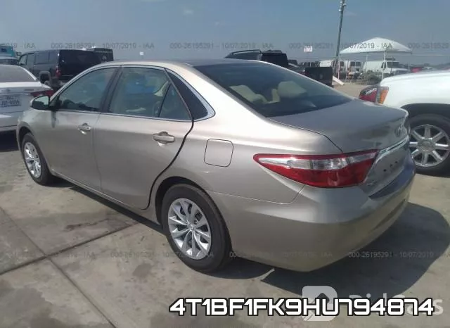4T1BF1FK9HU794874 фото 4