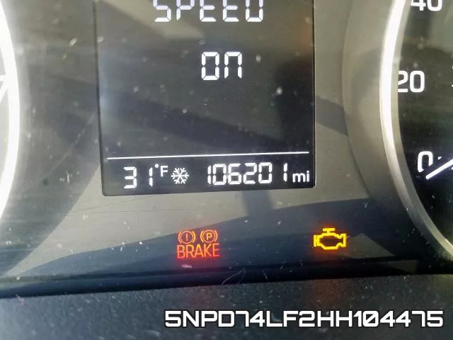 5NPD74LF2HH104475 фото 9